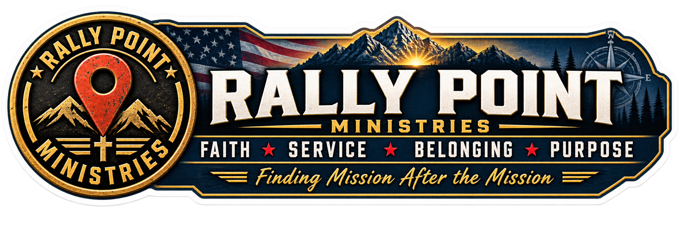 Rally Point Ministries — Faith, Service, Belonging, Purpose — Finding Mission After the Mission